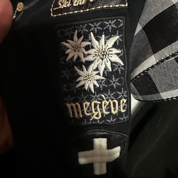 ALP N ROCK HENLEY SHIRT - SKI THE WORLD | BLACK SIZE LARGE! RARE - Picture 4 of 6